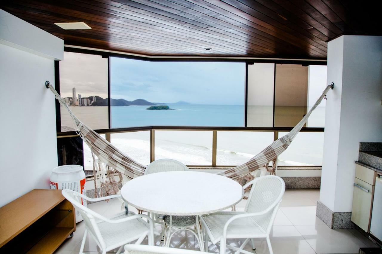 Apto Frente Mar Bal Camboriu Pe Na Areia Fantastica E Encantadora Vista Mar Balneário Camboriú Exteriér fotografie