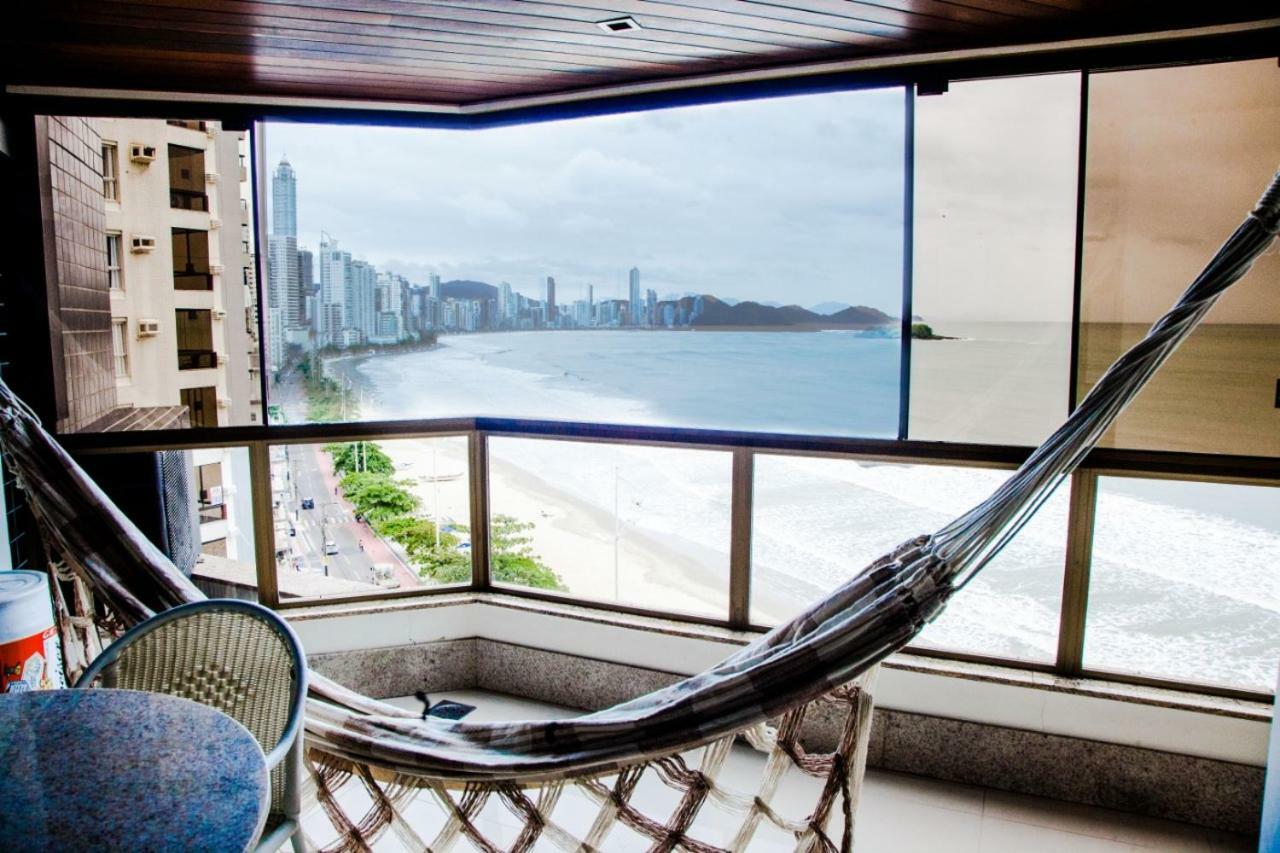 Apto Frente Mar Bal Camboriu Pe Na Areia Fantastica E Encantadora Vista Mar Balneário Camboriú Exteriér fotografie