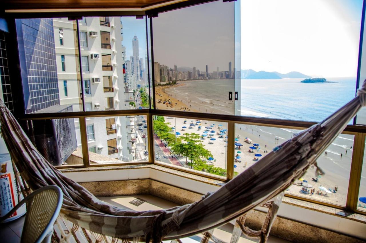 Apto Frente Mar Bal Camboriu Pe Na Areia Fantastica E Encantadora Vista Mar Balneário Camboriú Exteriér fotografie